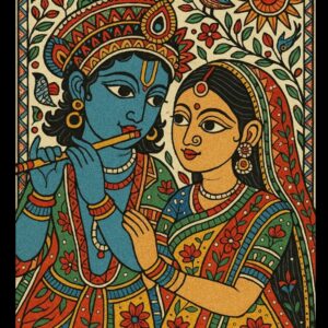 Krishna or Radha